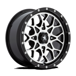BKT AT 171 28x9-14 Tires on MSA M45 Portal Machined Wheels