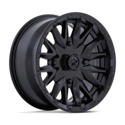 MSA M49 Creed Matte Black 16x7 Wheel/Rim