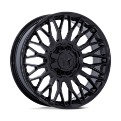 MSA M50 Clubber Gloss Black 14x7 Wheel/Rim