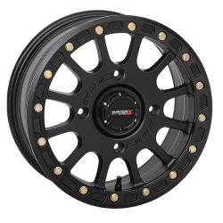 BFGoodrich Mud-Terrain KM3 30x10-15 (8ply) Radial Tires on SB-5 Matte Black Beadlock Wheels