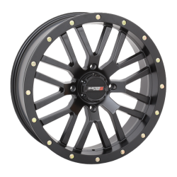 EFX Motohavok 33x8.5-20 Tires on System 3 Offroad ST-3 Matte Black Wheels