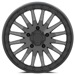 Valor Off Road V06 15x10 Brushed Gunmetal Beadlock Wheel/Rim