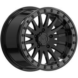 Valor Off Road V06 15x10 Gloss Black Beadlock Wheel/Rim