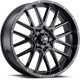 EFX MotoMTC 34x10-20 Tires on ITP Hurricane Gloss Black Wheels
