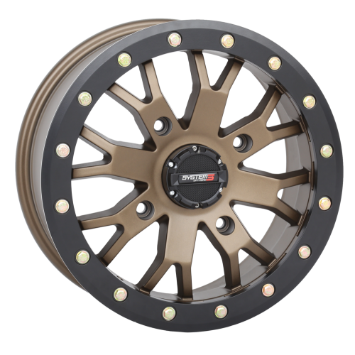 System 3 Offroad SB-4 Beadlock (Bronze) 14x7 Wheel/Rim