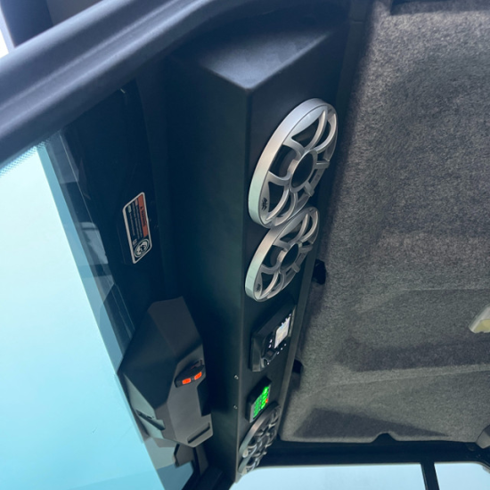Ranch Armor Can-Am Defender Overhead Audio/Speaker System