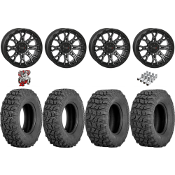 Sedona Coyote 25-8-12 & 25-10-12 Tires on ST-6 Dark Tint Wheels