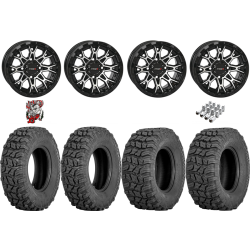 Sedona Coyote 25-8-12 & 25-10-12 Tires on ST-6 Machined Wheels