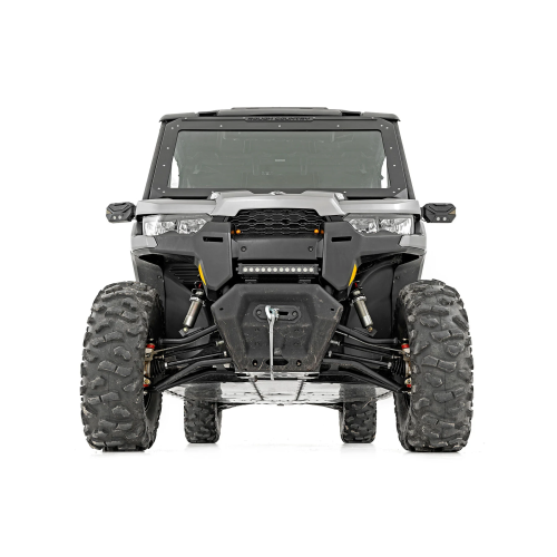 M1 Front Coil Over Shocks Ride Height Adjust Can-Am Defender HD5 HD8 HD9