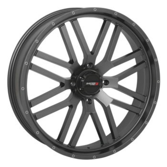 BKT AT 171 37-9-22 Tires on ST-3 Grey Wheels