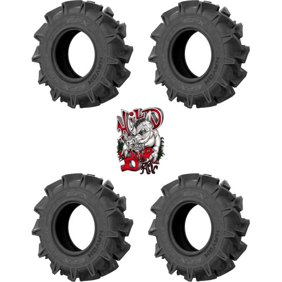 EFX MotoHavok 30X8.5X16 6-PLY Tires (Full Set)
