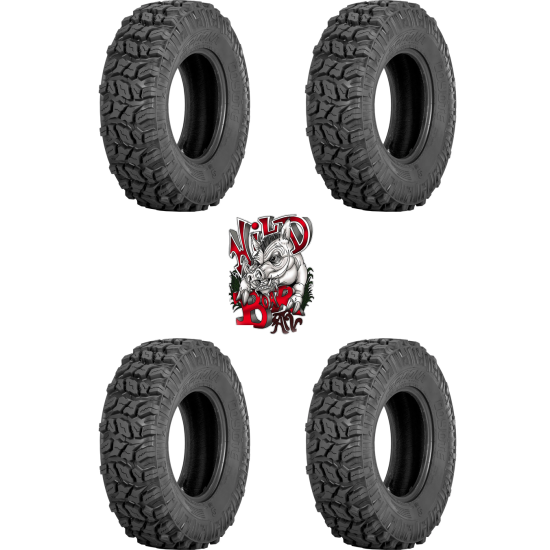 Sedona Coyote 27x9x12 & 27x11x12 6-Ply Tires (Full Set)