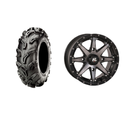 Maxxis Zilla 28-9-14 & 28-11-14 Tires on HL10 Smoked Wheels