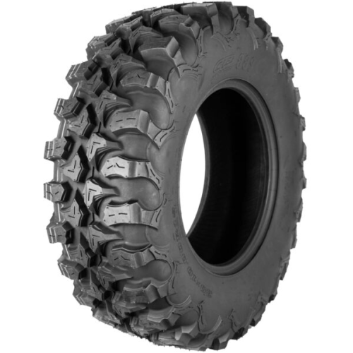 Quadboss QBT889 28x10-14 (8ply) Radial Tires on MSA M12 Diesel Gloss Black Wheels
