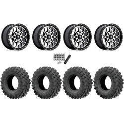 EFX MotoRavage 30x10-15 (8ply) Radial Tires on MSA M45 Portal Machined Wheels