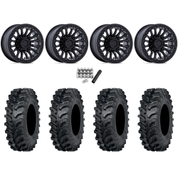 ITP MT911 34x10-15 (8ply) Tires on Fuel Rincon Blackout Beadlock Wheels