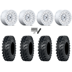 ITP MT911 34x10-15 (8ply) Tires on Fuel Rincon Machined Beadlock Wheels