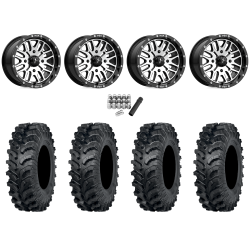 ITP MT911 34x10-15 (8ply) Tires on MSA M38 Brute Machined Wheels