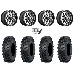 ITP MT911 34x10-15 (8ply) Tires on MSA M45 Portal Machined Wheels