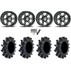 Interco Interforce 2 27x6-14 Tires on ITP SS212 Black (14x6) Wheels