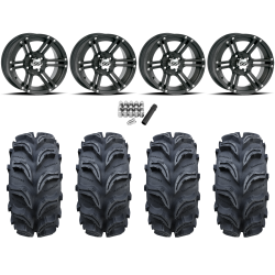 Interco Vampire 2 27x9-14 Tires on ITP SS212 Black (14x6) Wheels
