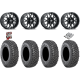 Toyo Open Country SxS M/T 32-9.5-R15 Tires on ITP Hurricane Satin Black Wheels