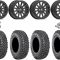 Toyo Open Country SxS M/T 32-9.5-R15 Tires on V05 Satin Black Beadlock Wheels