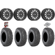 Toyo Open Country SxS M/T 32-9.5-R15 Tires on V05 Satin Black Beadlock Wheels