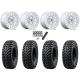 Tusk Terrabite 30x10-15 Radial Tires on Fuel Rincon Machined Beadlock Wheels