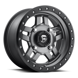 Fuel Off-Road Anza D558 Matte Anthracite w/ Black Ring 14x7 Wheel/Rim