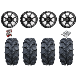 Interco Vampire 2 25-8-12 & 25-10-12 Tires on Frontline 556 Gloss Black Wheels