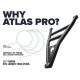 Polaris RZR XP Turbo Atlas Pro 2" Forward Offset A-Arms