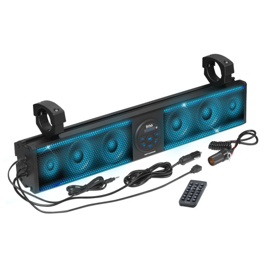 BOSS AUDIO 26" RIOT SOUND BAR WITH LED LIGHTS