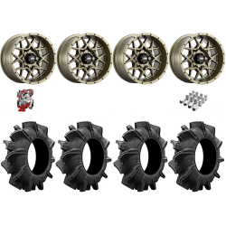 Assassinator Mud Tires 29.5-8-14 on ITP Hurricane Bronze Wheels