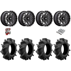 Assassinator Mud Tires 32-8-14 on MSA M45 Portal Milled Wheels