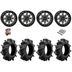Assassinator Mud Tires 29.5-8-14 on ST-6 Machined Wheels