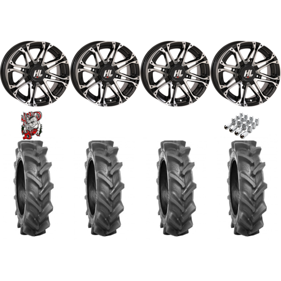 BKT AT 171 30-9-14 Tires on HL3 Machined Wheels