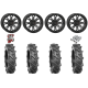 BKT AT 171 30-9-14 Tires on ST-6 Dark Tint Wheels