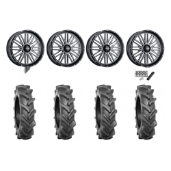 BKT AT 171 35-9-22 Tires on ITP Momentum Milled Wheels