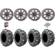 Interco Bogger 28-10-14 Tires on HL22 Gunmetal Grey Wheels