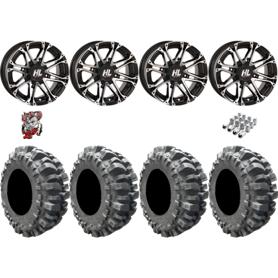 Interco Bogger 30-10-14 Tires on HL3 Machined Wheels