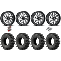 EFX MotoSlayer 32-9.5-18 Tires on Fuel Triton Wheels