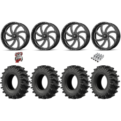 EFX MotoSlayer 32-9.5-18 Tires on MSA M36 Switch Milled Wheels