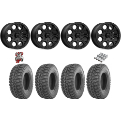 GBC Kanati Mongrel 30-10-15 Tires on MSA M44 Cannon Beadlock Wheels