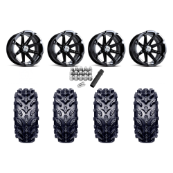 Interco Swamp Lite 27x9-14 Tires on MSA M12 Diesel Wheels
