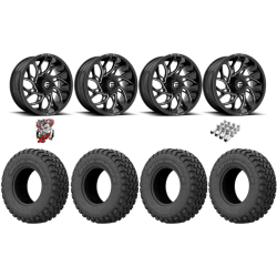 EFX Mothammer 33-10-18 Tires on Fuel Runner Wheels