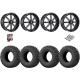 EFX Motoclaw 33-10-18 Tires on Fuel Maverick Wheels
