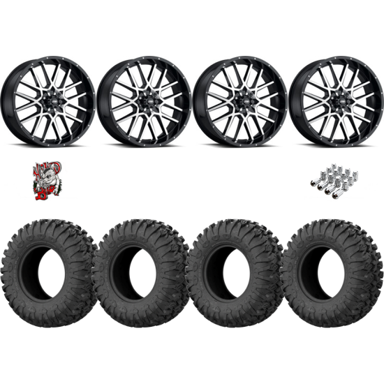 EFX Motoclaw 35-10-20 Tires on ITP Hurricane Machined Wheels
