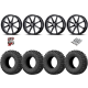EFX Motoclaw 35-10-20 Tires on MSA M12 Diesel Wheels