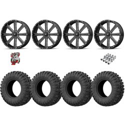 EFX Motoclaw 33-10-18 Tires on MSA M34 Flash Wheels
